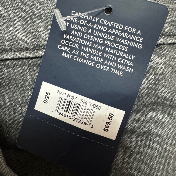 NWT Lucky Brand grey denim mini skirt - Picture 4 of 6